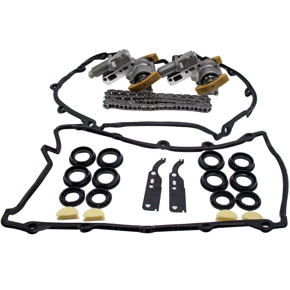 Kit de tensor de cadena de distribución compatible para Audi VW VolksWagen V8 4.2L motor 077109087 nuevo