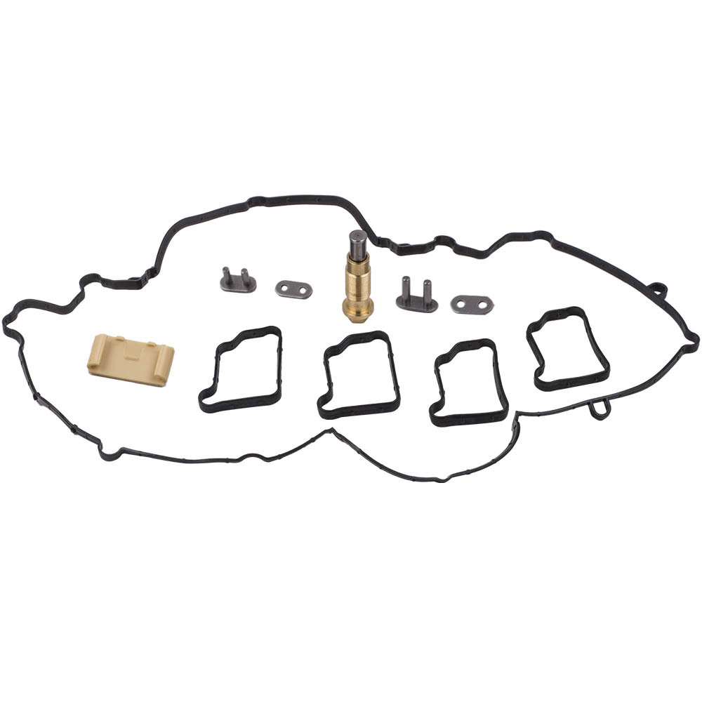 Camshaft Timing Chain Kit and Valve Cover Gasket Compatible for Mercedes C230 W203 M271 1.8L W204