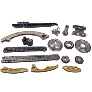 Timing Chain Kit compatible for CHEVROLET MALIBU 08-13 compatible for EQUINOX 10-15 compatible for GMC TERRAIN L4  2.4L