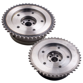 Pair Timing Sprocket Camshaft Phaser Gear compatible for Chevrolet Compatible for Pontiac G6 Solstice 2.4L