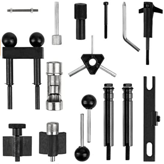 Strumento di regolazione del motore TDI Strumento di bloccaggio della cinghia di distribuzione Strumento di bloccaggio della cinghia di controllo Alberi a camme Compatibile con VAG compatibile per Audi VW 1.2 1.9 2.0 2.5 3.3 litri Strumento di regolazione del motore TDI Strumento di bloccaggio della cinghia di distribuzione Strumento di bloccaggio della cinghia di controllo Alberi a camme Compatibile con VAG compatibile per Audi VW 1.2 1.9 2.0 2.5 3.3 litri