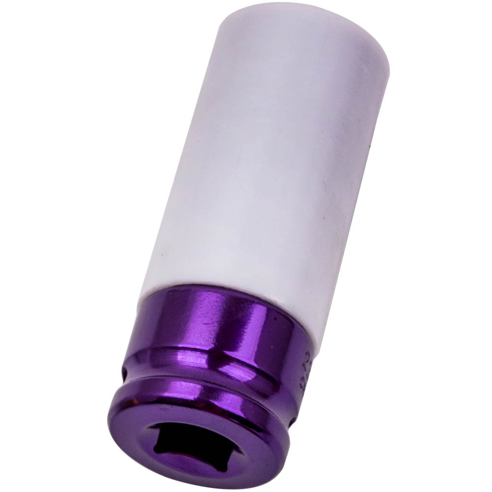 Impact Socket Set Thin Wall Lug Nut Wheel Protector 1/2 inch Drive 5pc