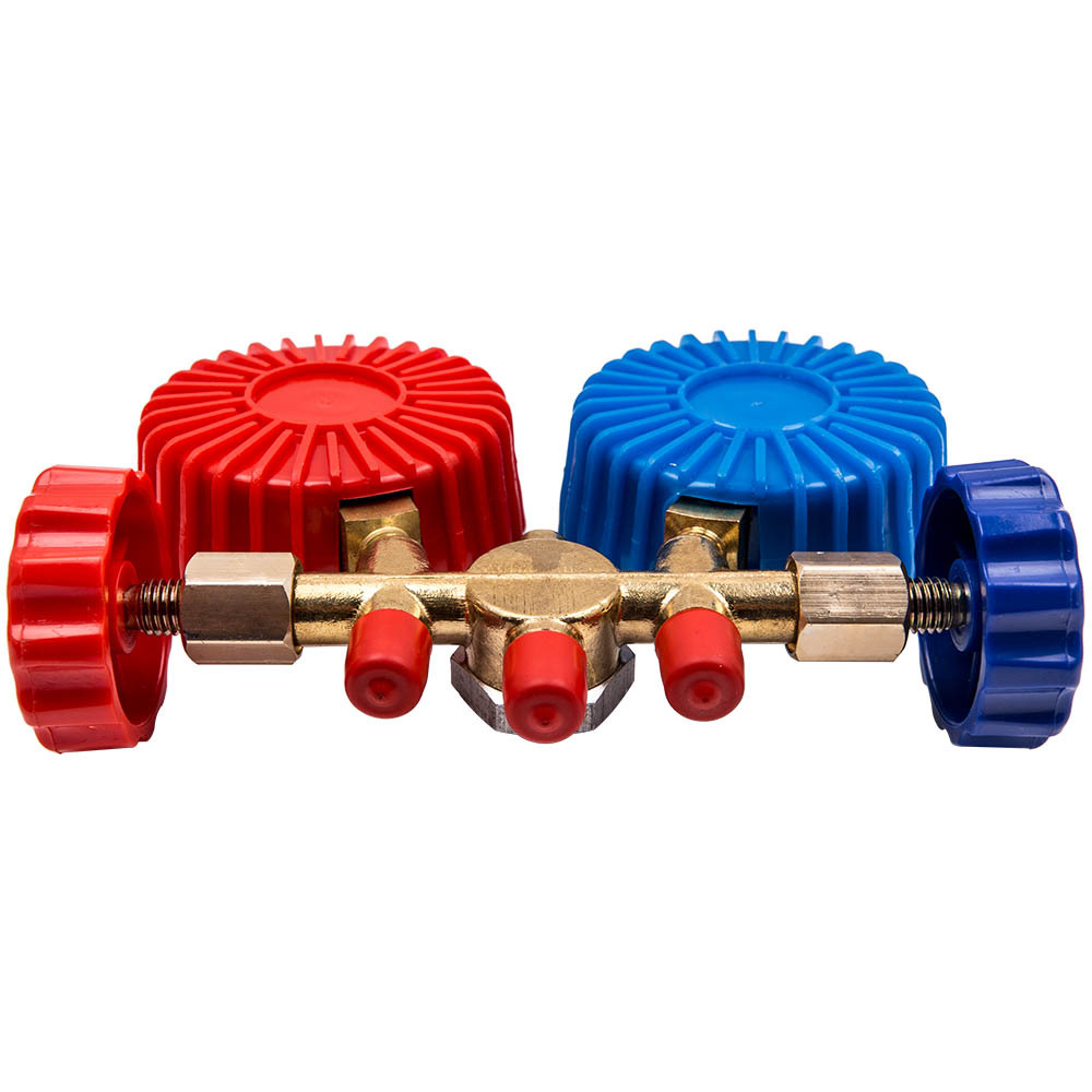 R134 R12 R22 Manifold Gauge Set HVAC A/C Refrigeration Diagnostic Test