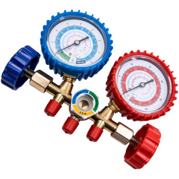 R134 R12 R22 Manifold Gauge Set HVAC A/C Refrigeration Diagnostic Test