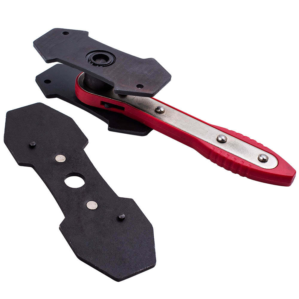 Ratcheting Brake Caliper Piston Spreader Press Tool