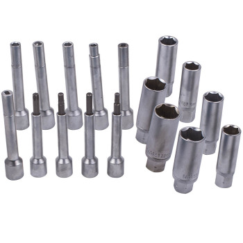 18pcs Kit d'outils universel pour amortisseur remplaçant la suspension