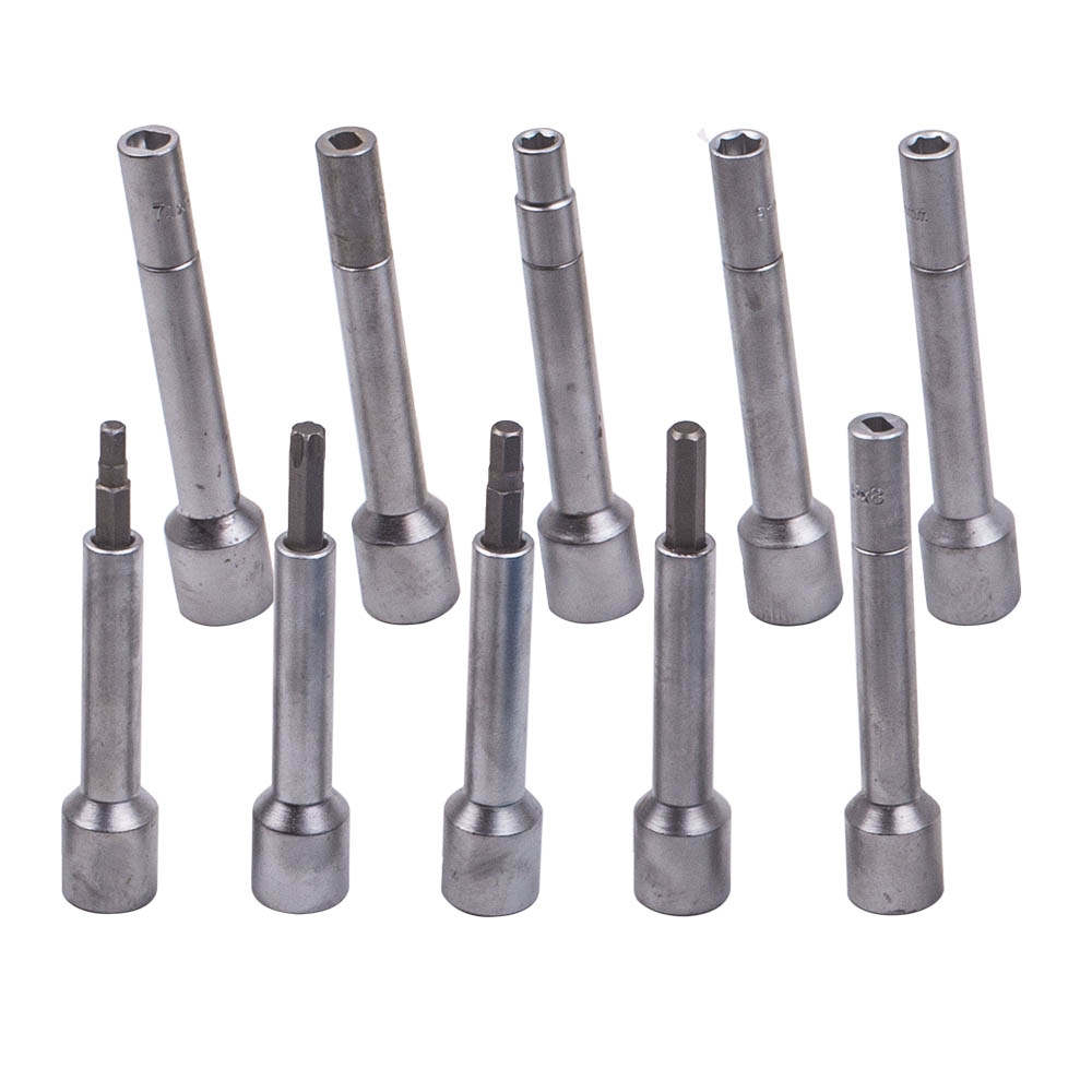 Kit de herramientas de reparación Neumatica de suspensión de 18 piezas con trinquete y enchufes