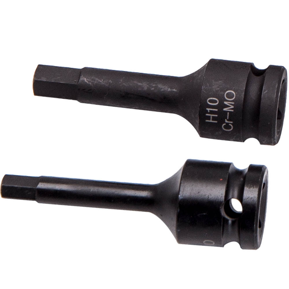 Impact Allen Key Hex Hexagon 1/2 inch Drive Socket Set H5 to H19 Tools Set 8pcs/kit