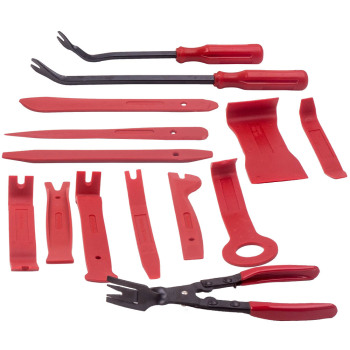 32 set Car Trim Interior Removal Molding Tools Kit Pry Clip Pliers Radio Tools