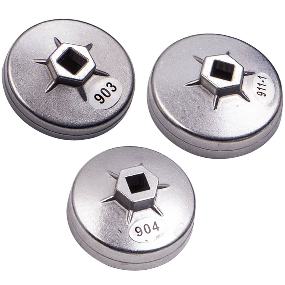 23 pezzi chiave per filtro olio presa di rimozione tappo tazza strumenti estratto set 1/2 