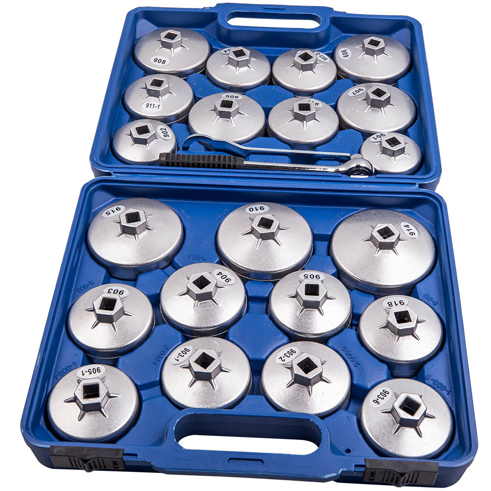 Oil Filter Wrench Socket Removal Remover Cup Cap Tool Extract Set