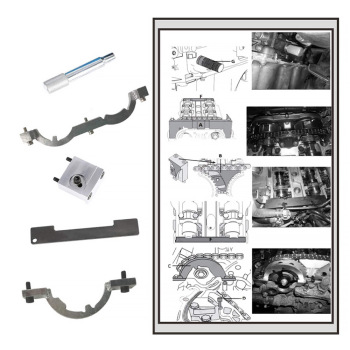Arbres à cames doutil de chaîne de commande compatible pour Opel Astra J Corsa D Meriva Mokka Adam