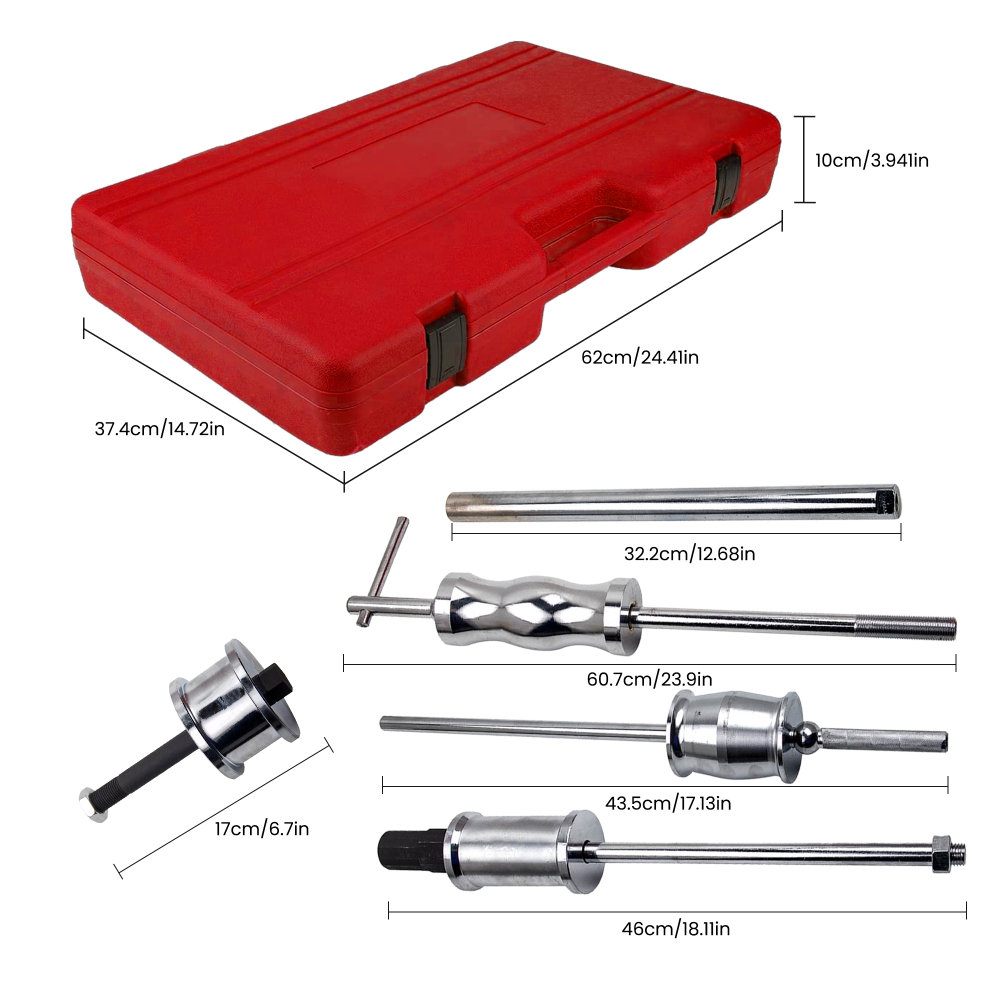 Kit doutils maître de dissolvant dextracteur dinjecteur Diesel 40pc 