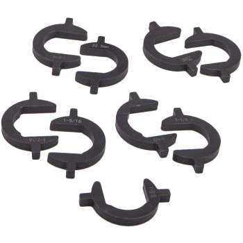 10pcs Dual Inner Tie Rod Removal Installation Remover Adaptors Mechanics Tools