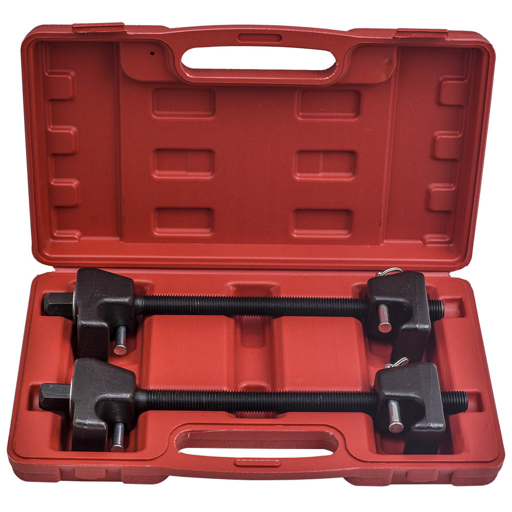 2pcs Coil Spring Compressor Per MacPherson Struts Shock Absorber Car Garage Tool