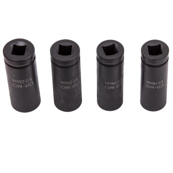 35pcs Ensemble de douilles décrou de moyeu dessieu 6 points 1/2quot; 8-32mm