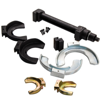Interchangeable Fork Strut Coil Spring Compressor Extractor Tool Set Kit