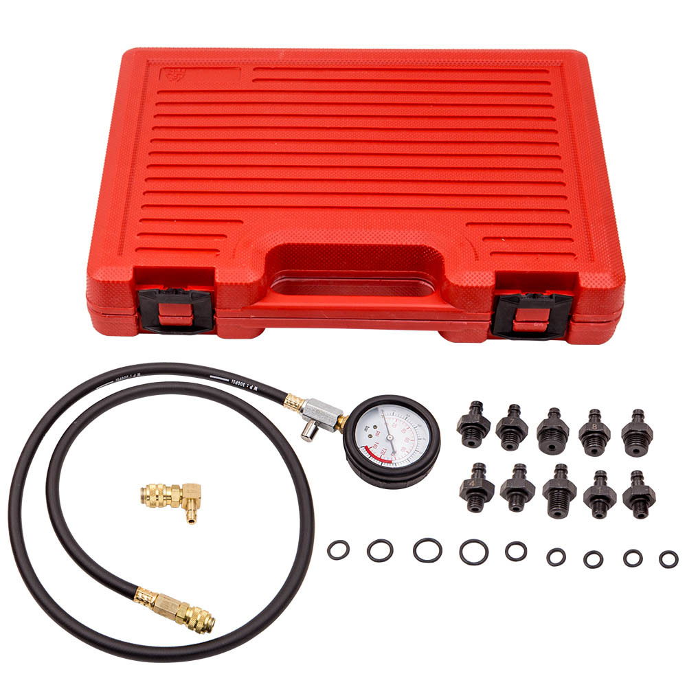 Engine Oil Pressure Test Kit Oil Switch Port Adaptors Tools 1/8