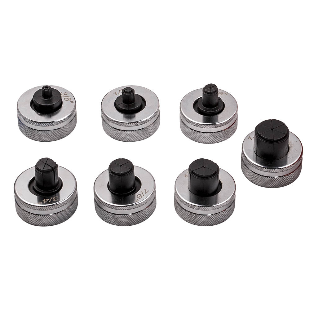 Hydraulic Tube Pipe Expander Swaging 7 Lever HVAC Punches Tool Kit Tube Cutter