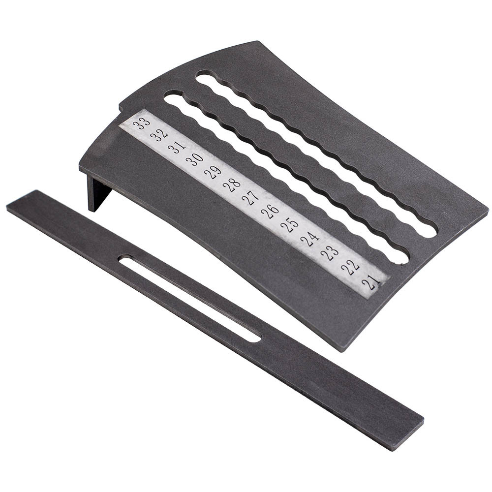 Wheel Tire Combination Measuring Fitment Tool Gauge for 21 - 33 inches 5x4.5