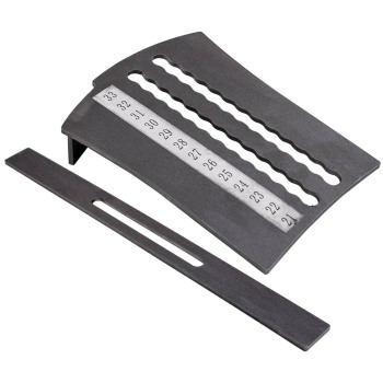 Wheel Tire Combination Measuring Fitment Tool Gauge for 21 - 33 inches 5x4.5