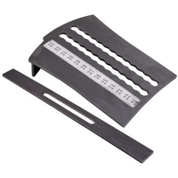 5 Lug Wheel Tire Combination Measuring Fitment Tool Gauge for 5x5 hubs