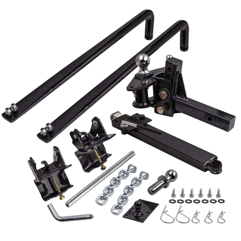 800Lb 365Kg Weight Distribution Hitch System Load Leveller Anti Sway Bars