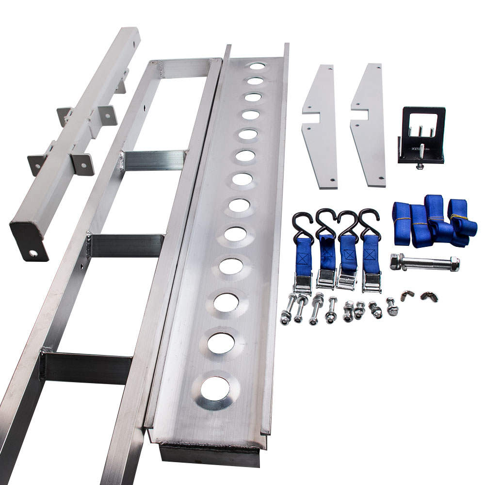 Motorcycle Carrier Rack and Ramp Motorbike Dirt Bike Tow bar Free Freight