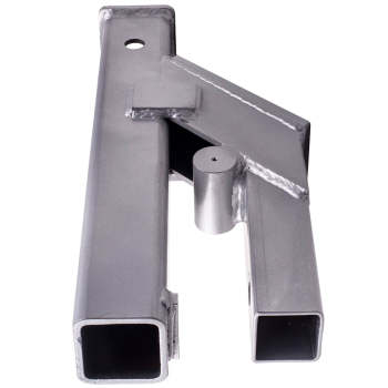 For Deere compatible for Bobcat Tractor Bucket Clamp On Trailer Hitch 2 inch Ball Mount Receiver