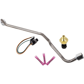 compatible for Ford 7.3L Powerstroke Diesel Exhaust Back Pressure EBP Tube Sensor and Wire