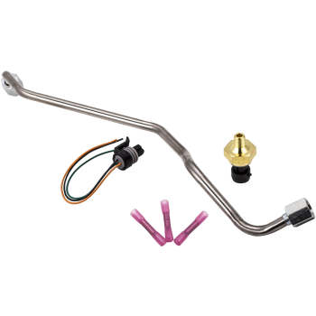 compatible for Ford 7.3L Powerstroke Diesel Exhaust Back Pressure EBP Tube Sensor and Wire