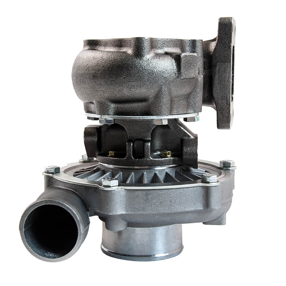 T3/T4 T04E A/R 57 Trim Turbine 5 Bolt Flange Turbocharger + BOV 18 PSI