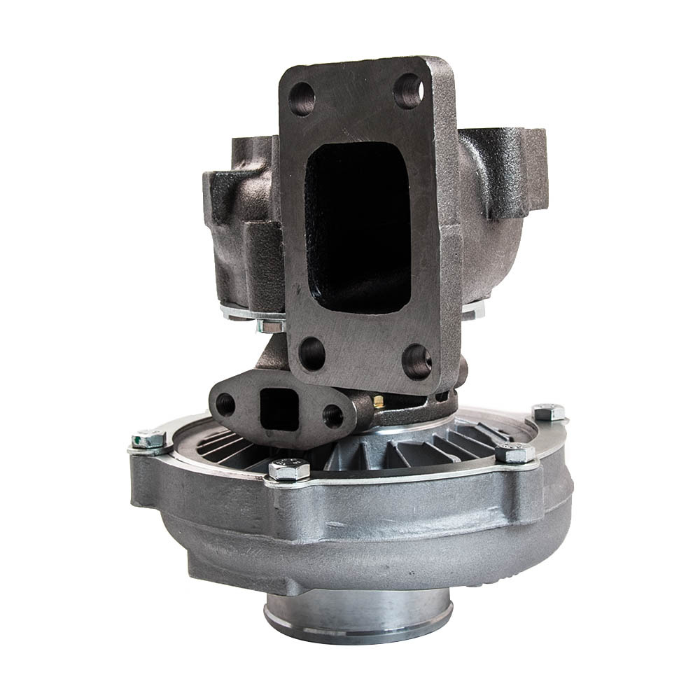 T3/T4 T04E A/R 57 Trim Turbine 5 Bolt Flange Turbocharger + BOV 18 PSI