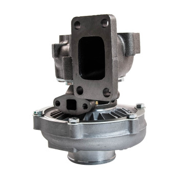 T3/T4 T04E A/R 57 Trim Turbine 5 Bolt Flange Turbocharger + BOV 18 PSI