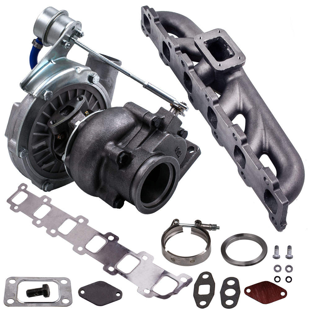 Turbo compatible for Nissan Safari compatible for Patrol 4.2L TD42 GQ GU Y61 t3 w/ engine Exhaust Manifold