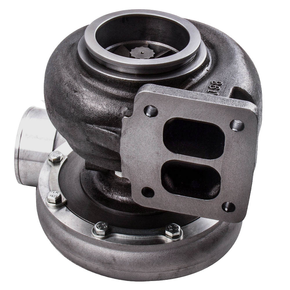 For GT45 T4 V-BAND 1.05 A/R 92MM 600+HPS Boost Turbo compatible for Charger w/ Oil Return Line kits