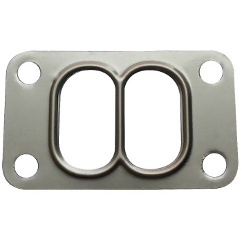 For High Performance Universal T3 Turbo Flange Twin Scroll Entry Divided Pressed Exhaust Manifold Gasket