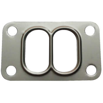 For High Performance Universal T3 Turbo Flange Twin Scroll Entry Divided Pressed Exhaust Manifold Gasket