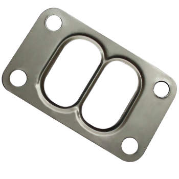 For High Performance Universal T3 Turbo Flange Twin Scroll Entry Divided Pressed Exhaust Manifold Gasket