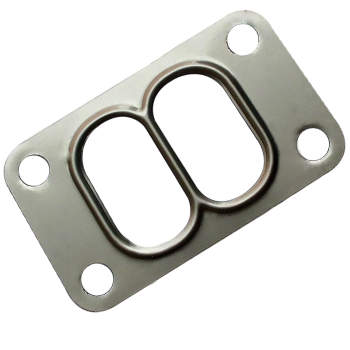 For High Performance Universal T3 Turbo Flange Twin Scroll Entry Divided Pressed Exhaust Manifold Gasket