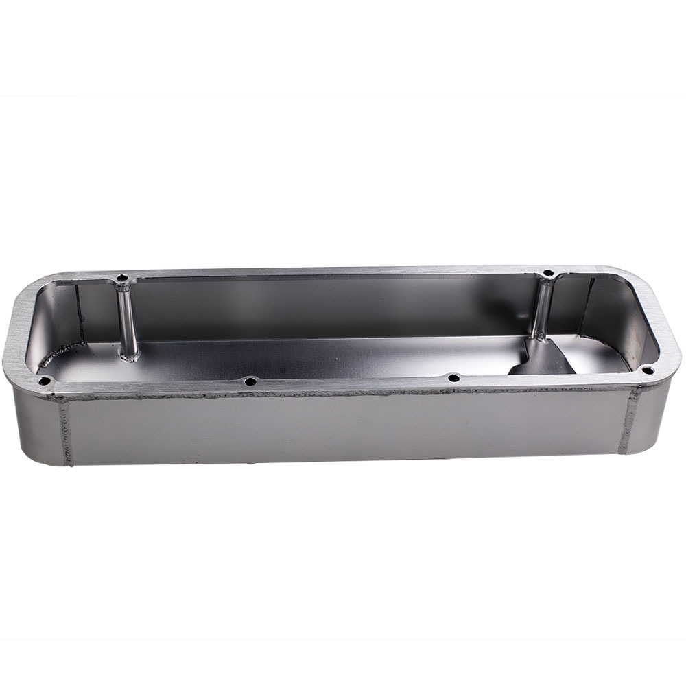 Fabricated Aluminum Valve Covers compatible for V8 Big Block compatible for Ford BBF 429 460 Engines Pair