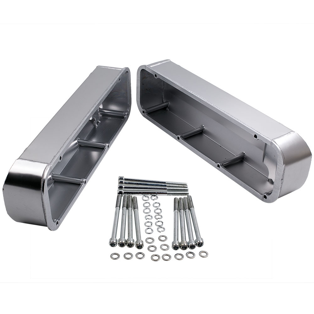 Compatible for Ford BBF 429 460 1968-Up Big Block compatible for V8 Fabricated Aluminum Tall Valve Cover