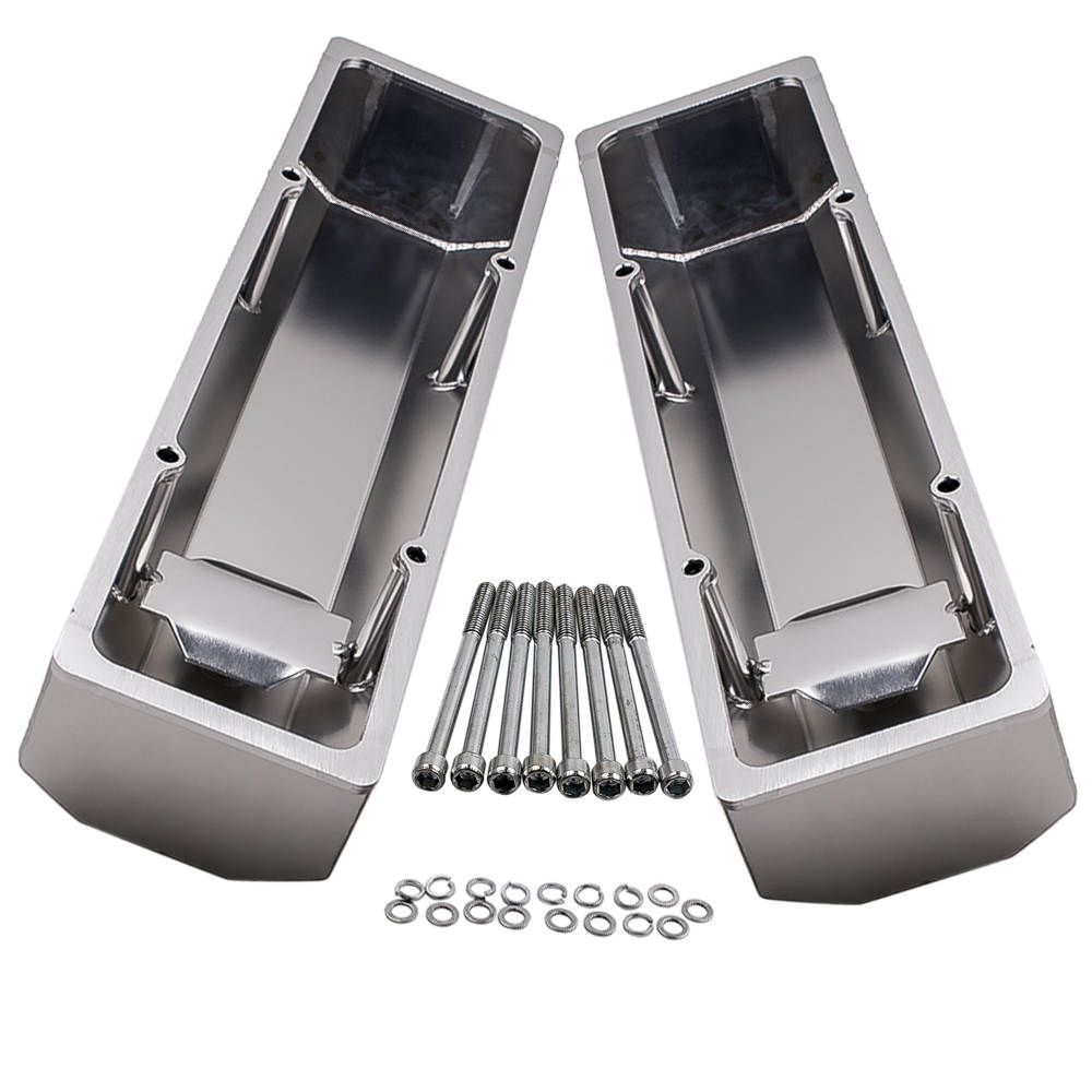Bloque aluminio pequeño compatible para Chevy SBC 283 302 305 327 350 400 Aluminum cover