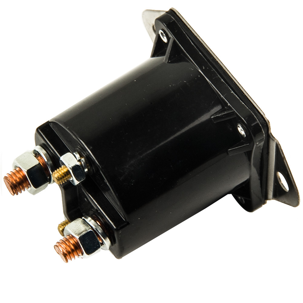 1013609 12V Gas compatible for Golf Cart Solenoid For Club Car 1984+ Compatible for DS Precedent 4 Terminal