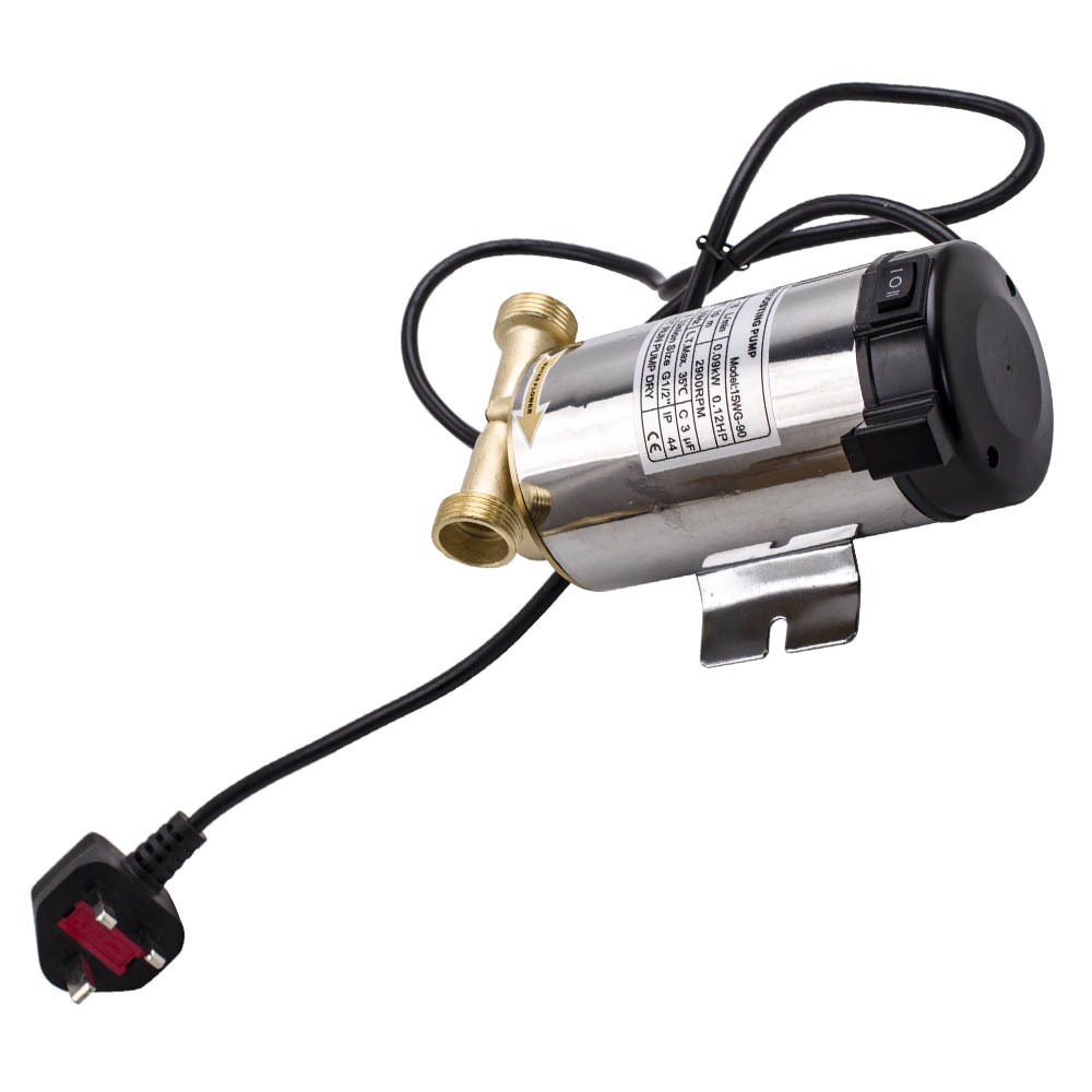 90W Water Pressure Booster Pump Shower Machine Flow Rate Automatic