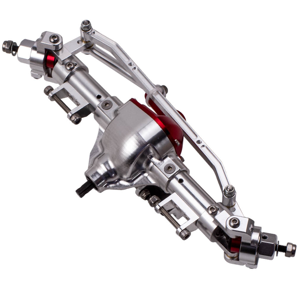 Alluminio Lega 1/10 Rc Auto Anteriore Asse Posteriore Per Scx10 Axial Rc4Wd