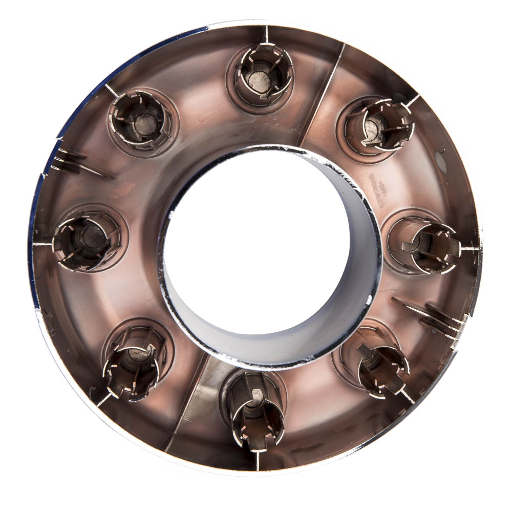 Chrome Wheel Cap For 2005-2016 Ford Super Duty F-350 Dually DRW 2WD Front Wheels