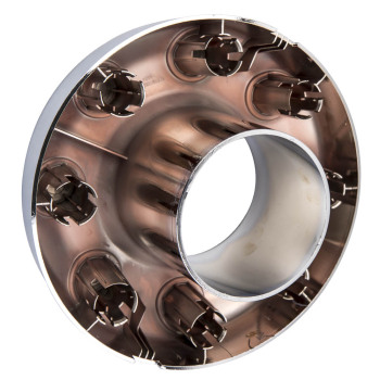 Compatible for Ford F350 compatible for Super Duty Dually (DRW) 4x4 2005-2018 Chrome Wheel Center Hub Caps