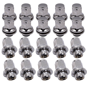 20pcs Wheel Studs Hub Nut Thread compatibile per Jaguar S-Type XF / XFR / XJ6 / XJ8/ XJ/X350