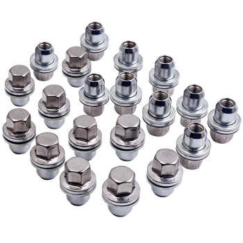 20x Wheel Nuts compatible for Land Rover Discovery 3, 4Range compatible for Rover Sport Alloy steel
